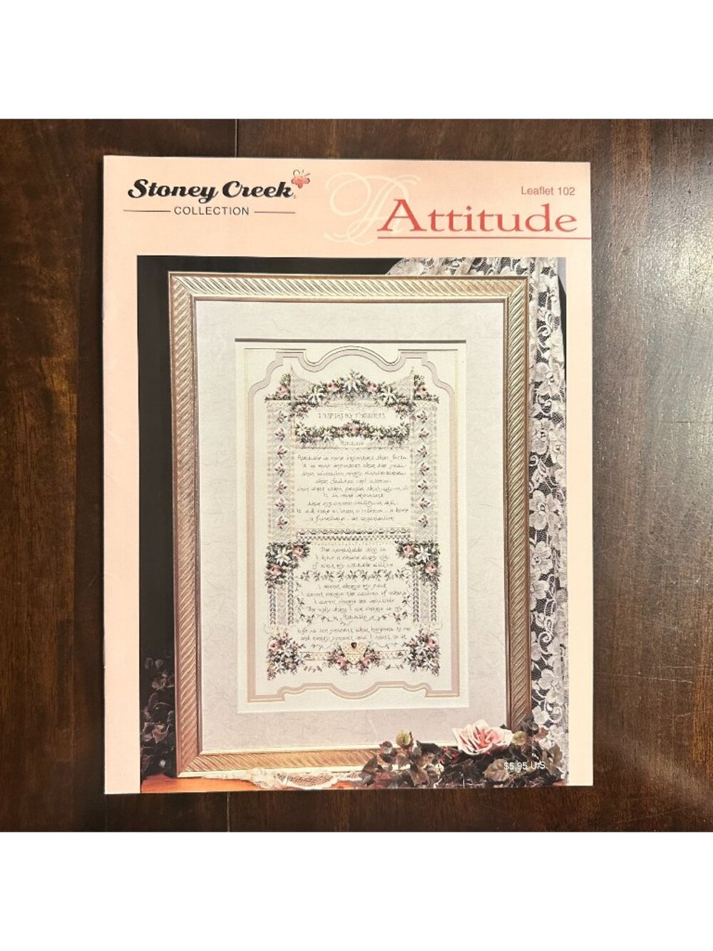Stoney Creek Collection Leaflet 102 "Attitude" Cross-Stitch Pattern